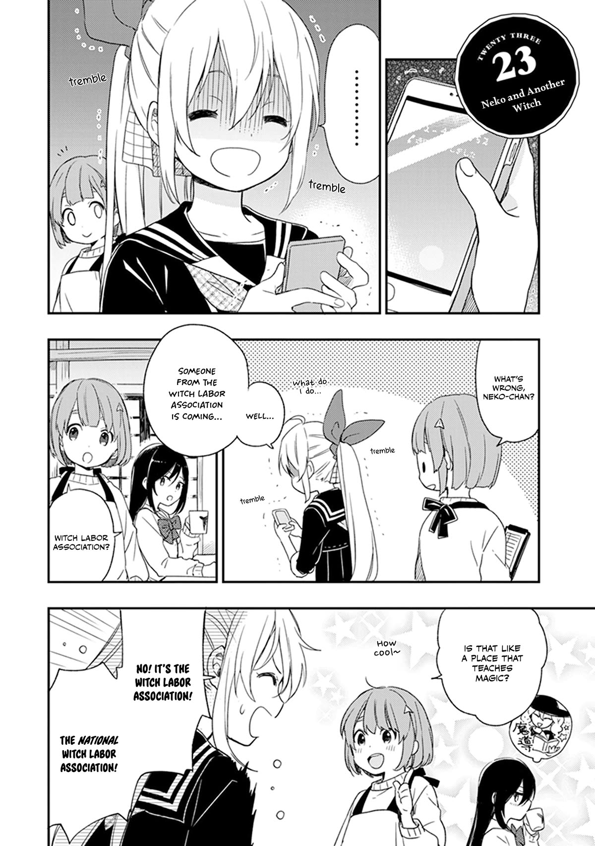 Gendai Majo no Shuushoku Jijou Chapter 23 page 5 - Chapter 23: Neko and Another Witch