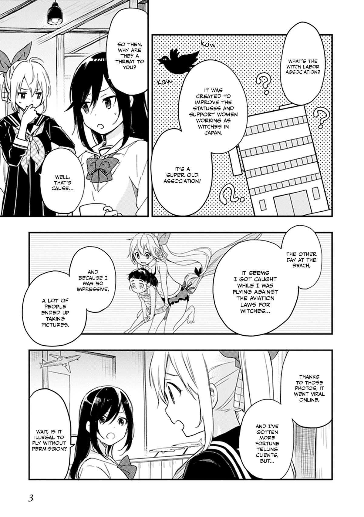 Gendai Majo no Shuushoku Jijou Chapter 23 page 6 - Chapter 23: Neko and Another Witch
