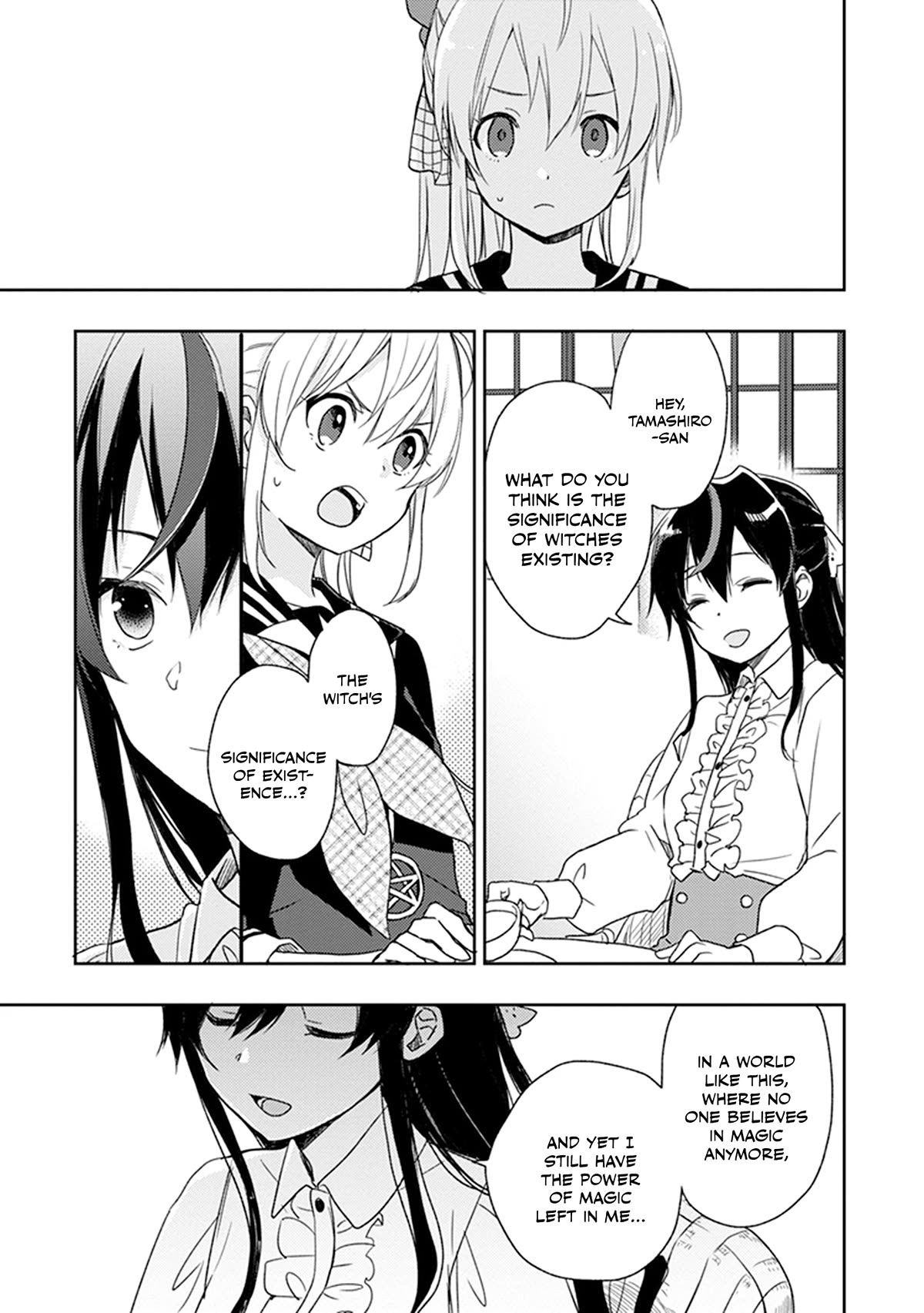 Gendai Majo no Shuushoku Jijou Chapter 24 page 12 - Chapter 24: The Significance of the Witch’s Existence