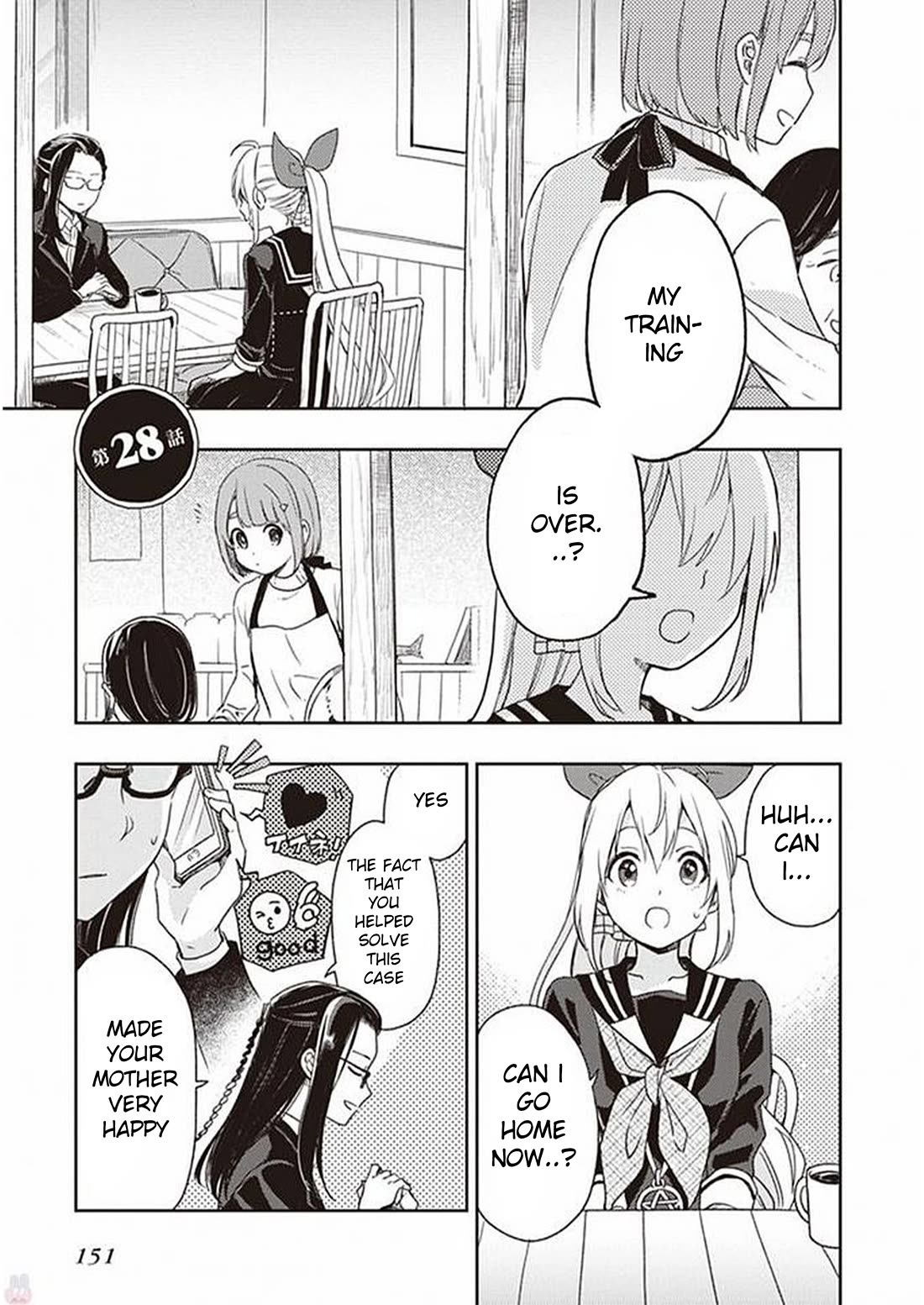 Gendai Majo no Shuushoku Jijou Chapter 28 page 1 - Chapter 28: End of Training