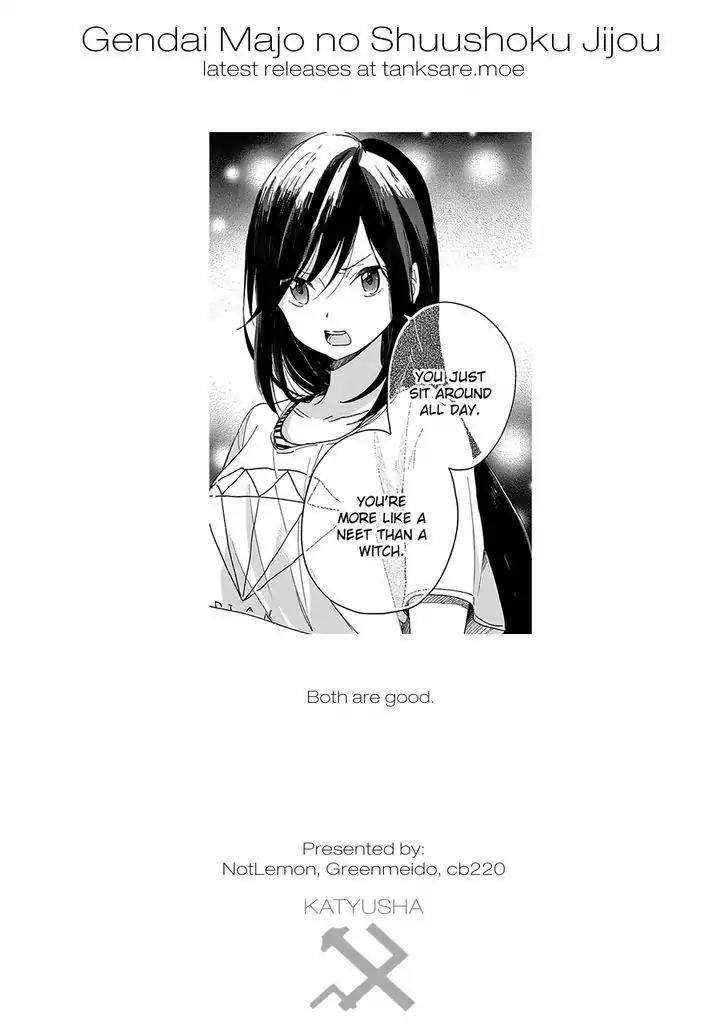 Gendai Majo no Shuushoku Jijou Chapter 4 page 31 - Chapter 4: I Can't Do Anything