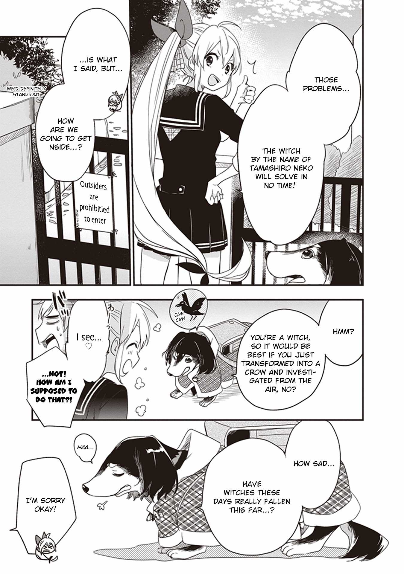 Gendai Majo no Shuushoku Jijou Chapter 8 page 12 - Chapter 8: Nuisance
