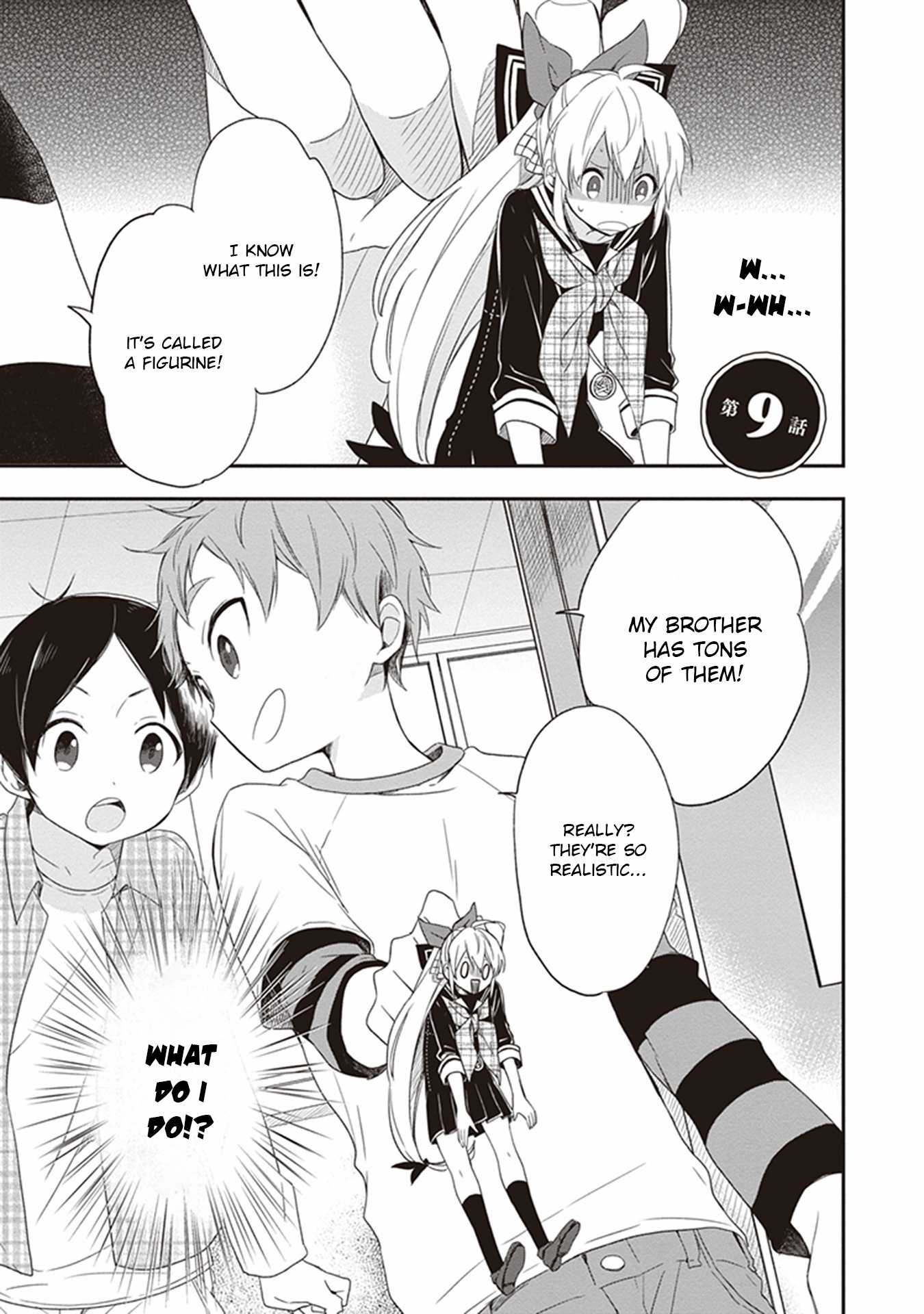 Gendai Majo no Shuushoku Jijou Chapter 9 page 1 - Chapter 9: Will You Be My Friend?