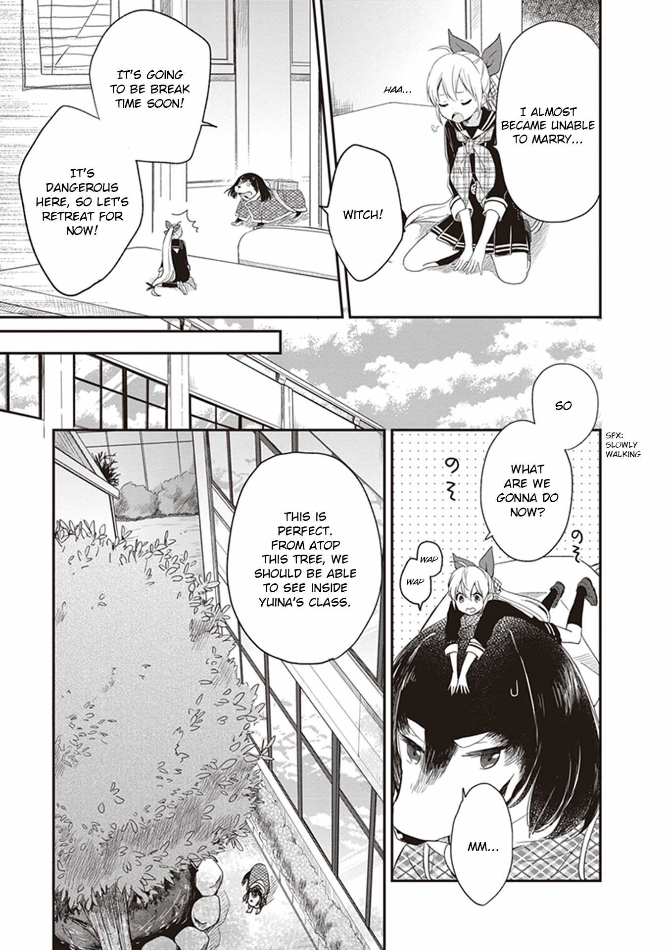 Gendai Majo no Shuushoku Jijou Chapter 9 page 5 - Chapter 9: Will You Be My Friend?