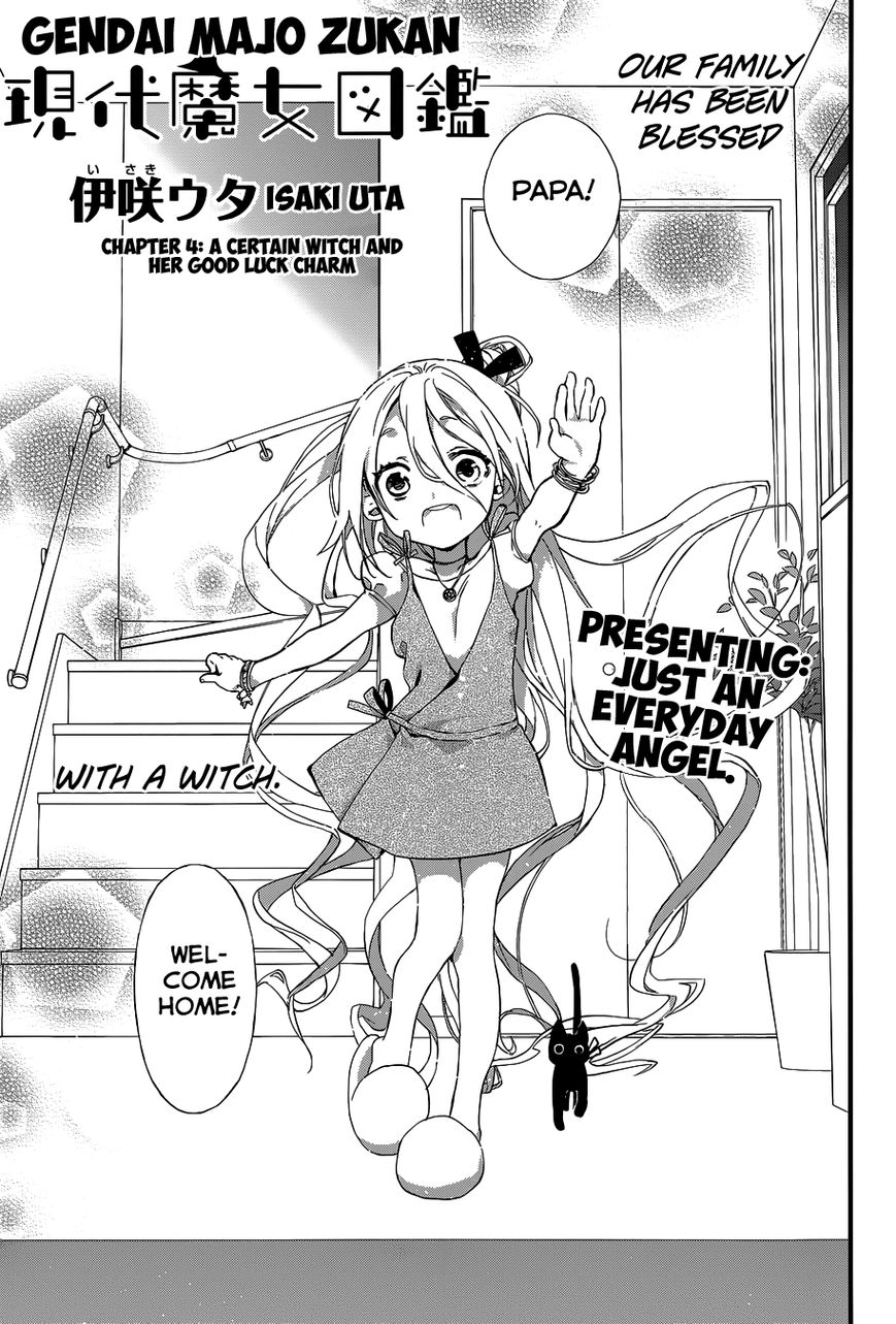 Gendai Majo Zukan Chapter 4 page 6 - Chapter 4 : A certain witch and her good luck charm