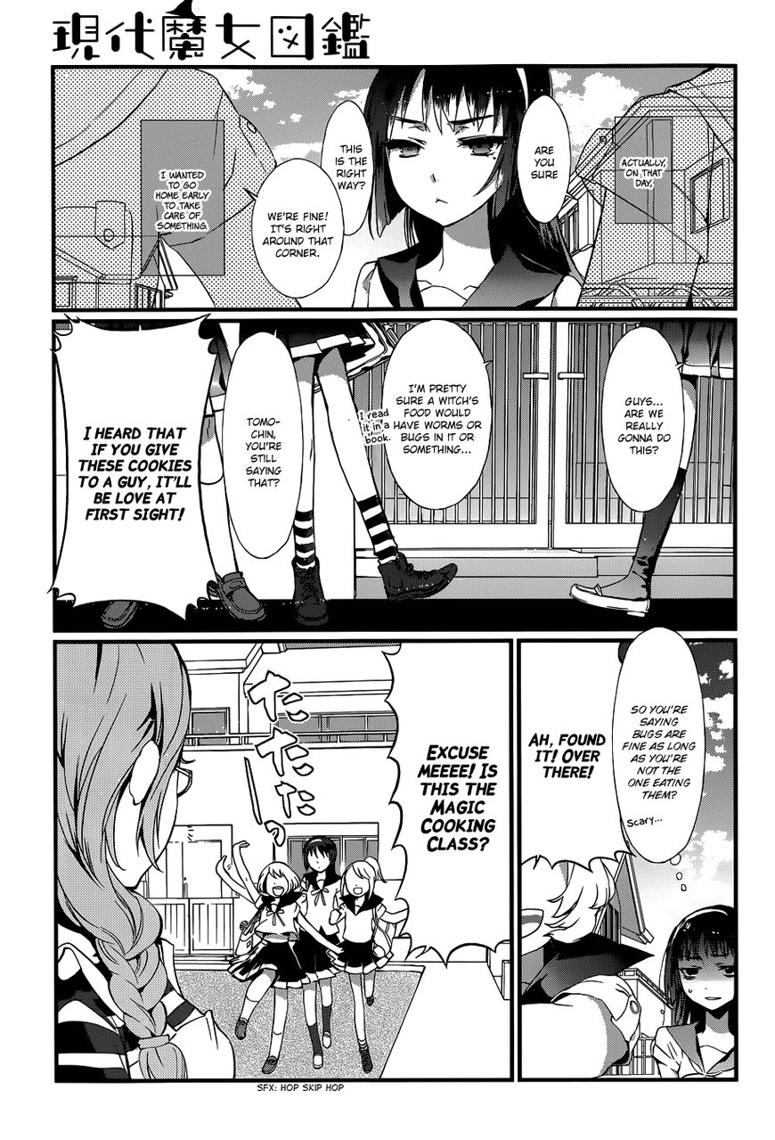 Gendai Majo Zukan Chapter 6 page 2 - Chapter 6 : A Certain Witch And Her Cooking Class