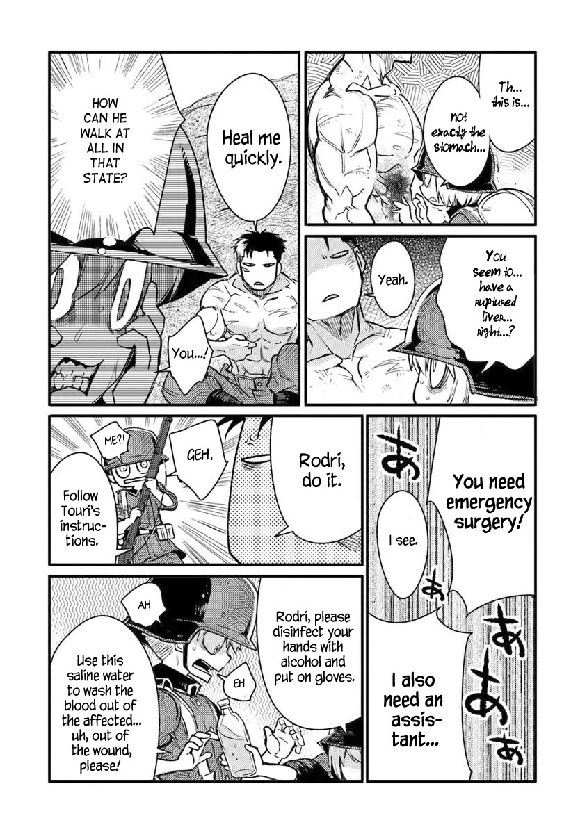 Genderswapped Medic's Battlefield Diary Chapter 16.1 page 12 - Chapter 16.1