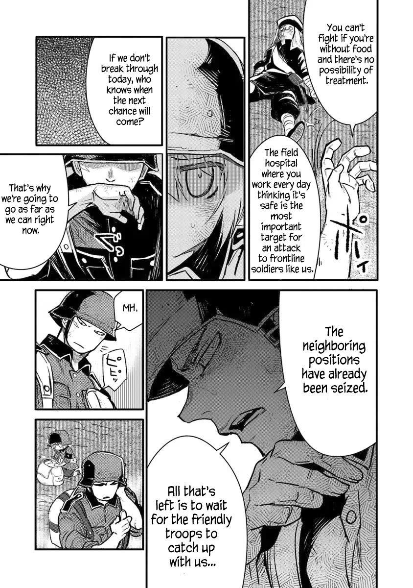 Genderswapped Medic's Battlefield Diary Chapter 16.1 page 17 - Chapter 16.1
