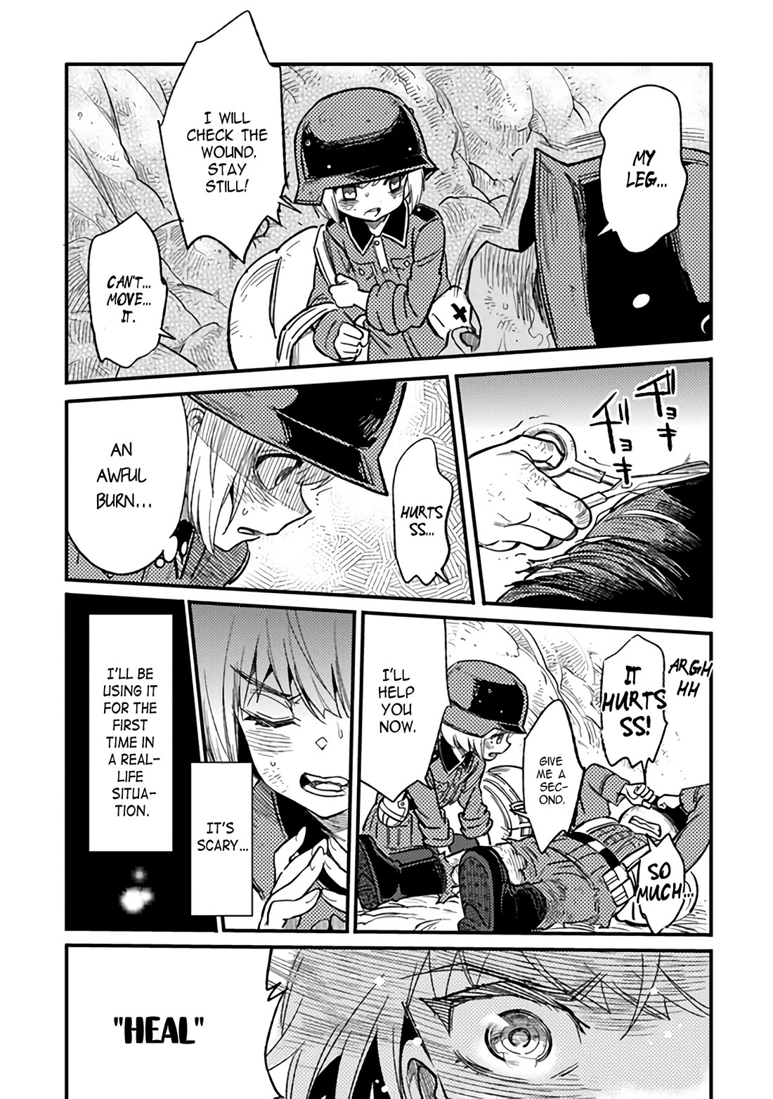 Genderswapped Medic's Battlefield Diary Chapter 2 page 14 - Chapter 2