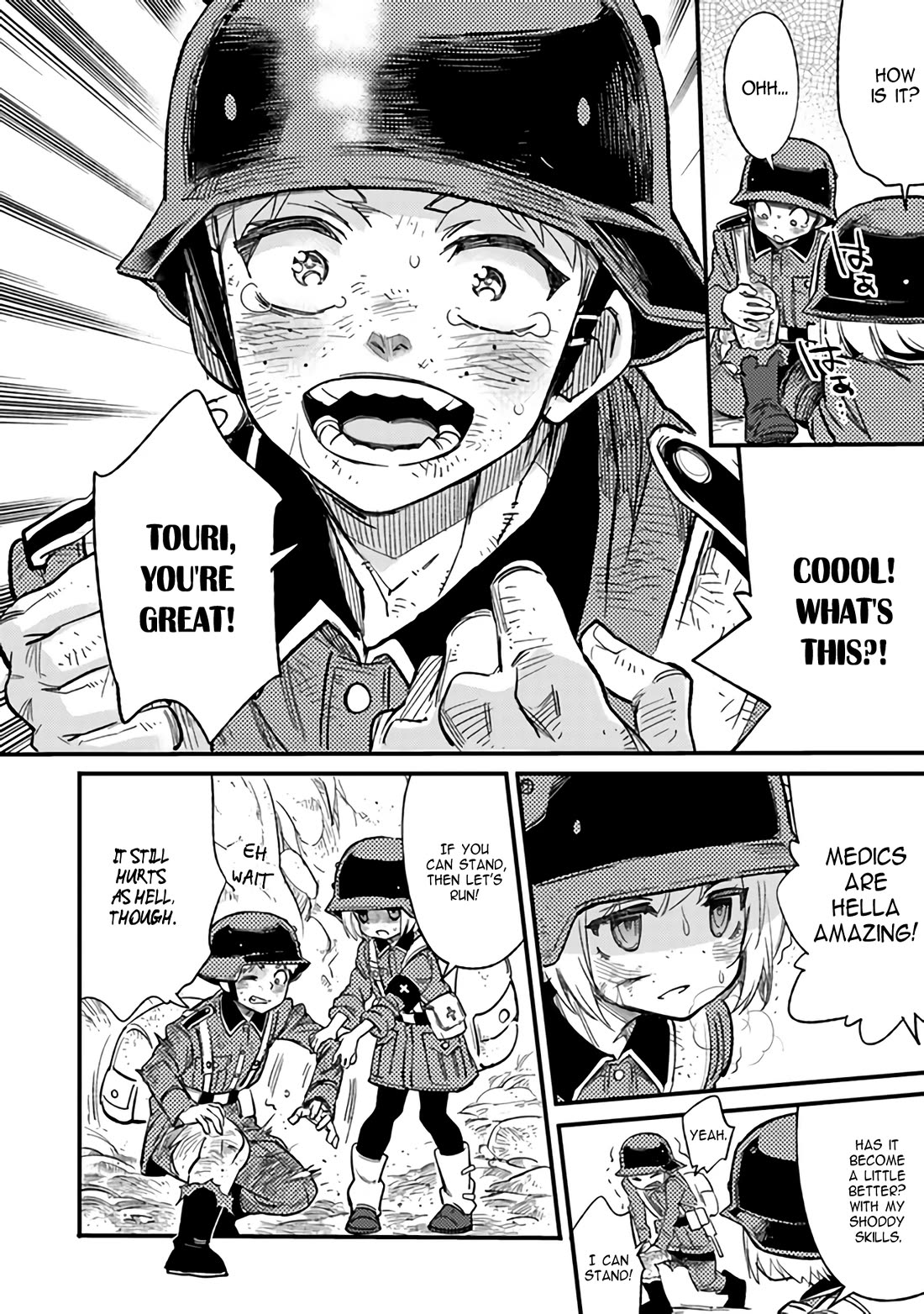 Genderswapped Medic's Battlefield Diary Chapter 2 page 16 - Chapter 2