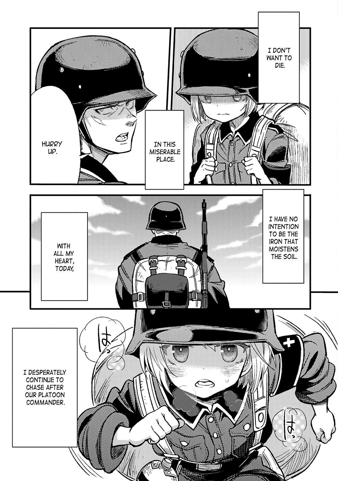 Genderswapped Medic's Battlefield Diary Chapter 2 page 3 - Chapter 2