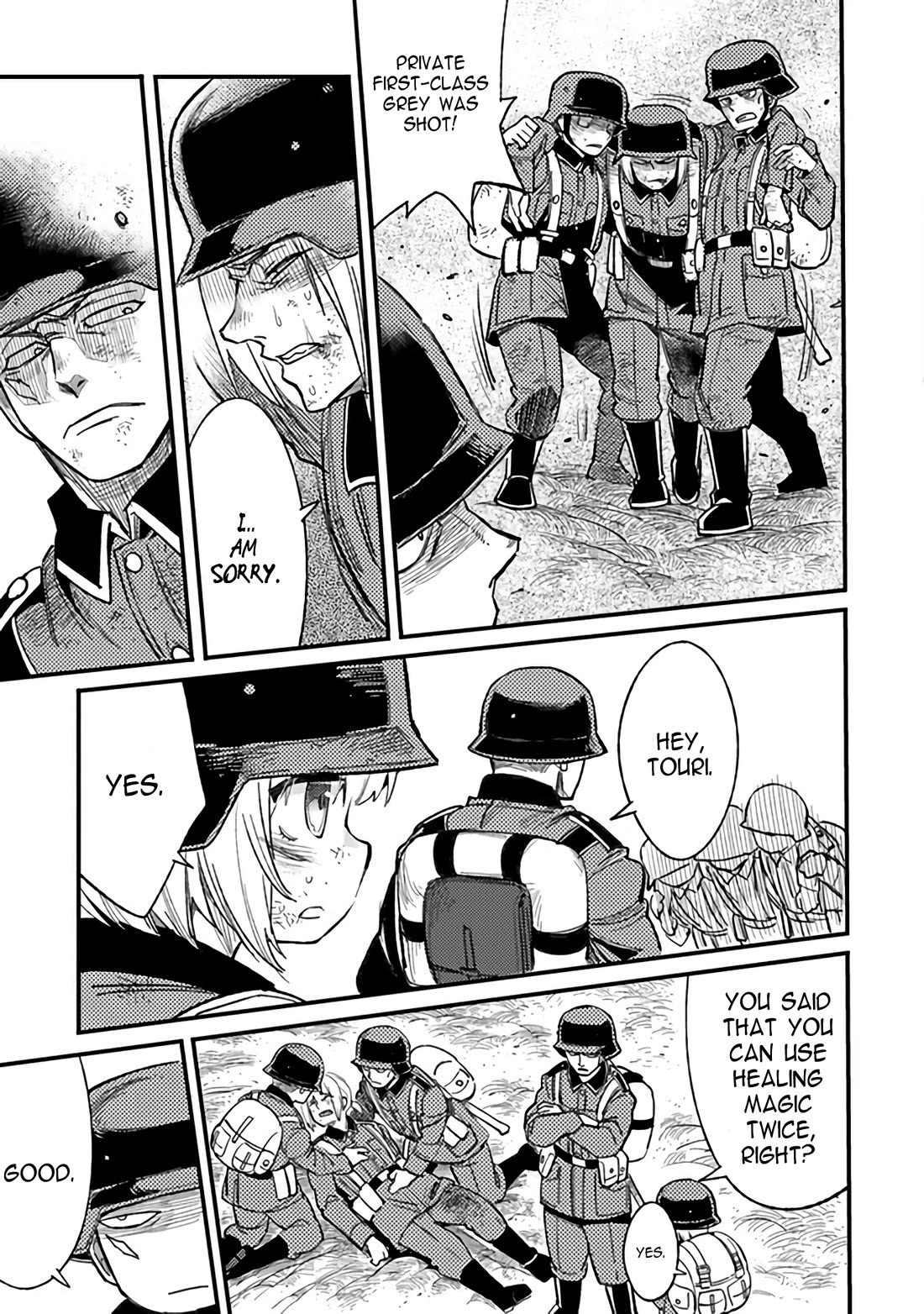 Genderswapped Medic's Battlefield Diary Chapter 3 page 31 - Chapter 3