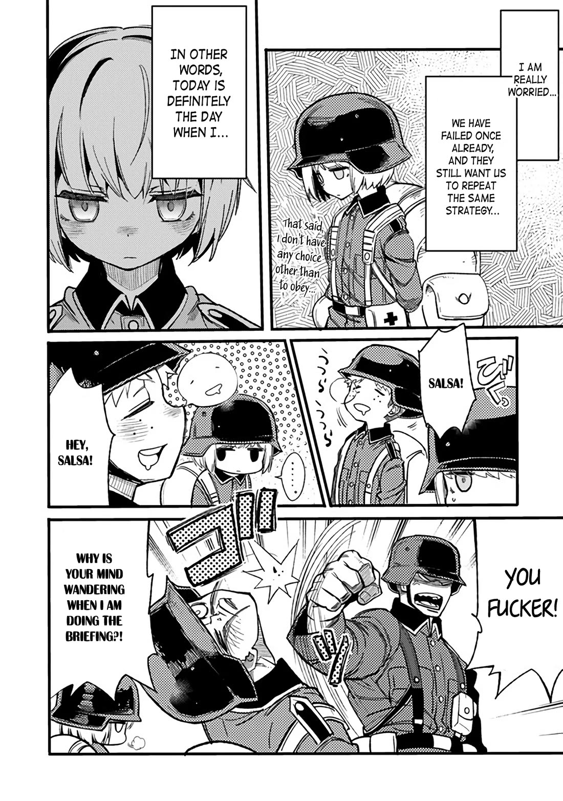 Genderswapped Medic's Battlefield Diary Chapter 3 page 4 - Chapter 3