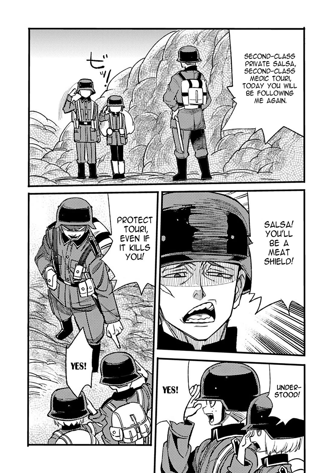 Genderswapped Medic's Battlefield Diary Chapter 3 page 5 - Chapter 3