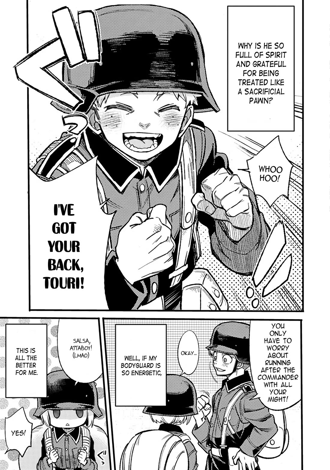 Genderswapped Medic's Battlefield Diary Chapter 3 page 7 - Chapter 3
