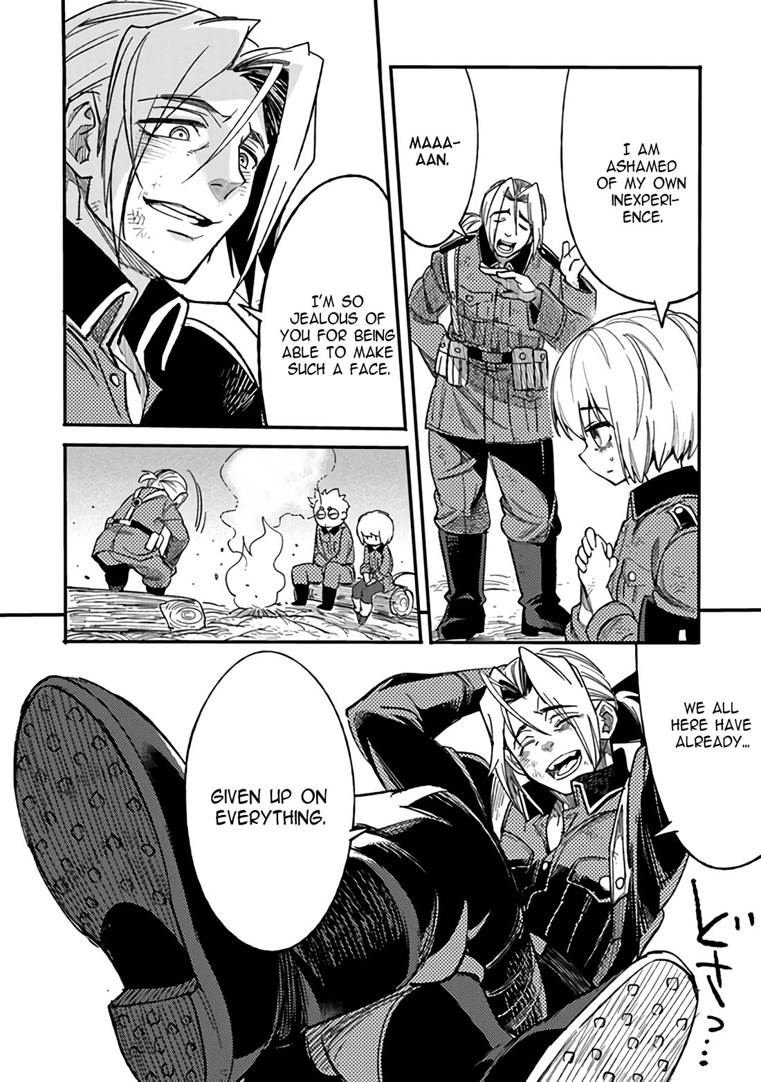 Genderswapped Medic's Battlefield Diary Chapter 4 page 20 - Chapter 4