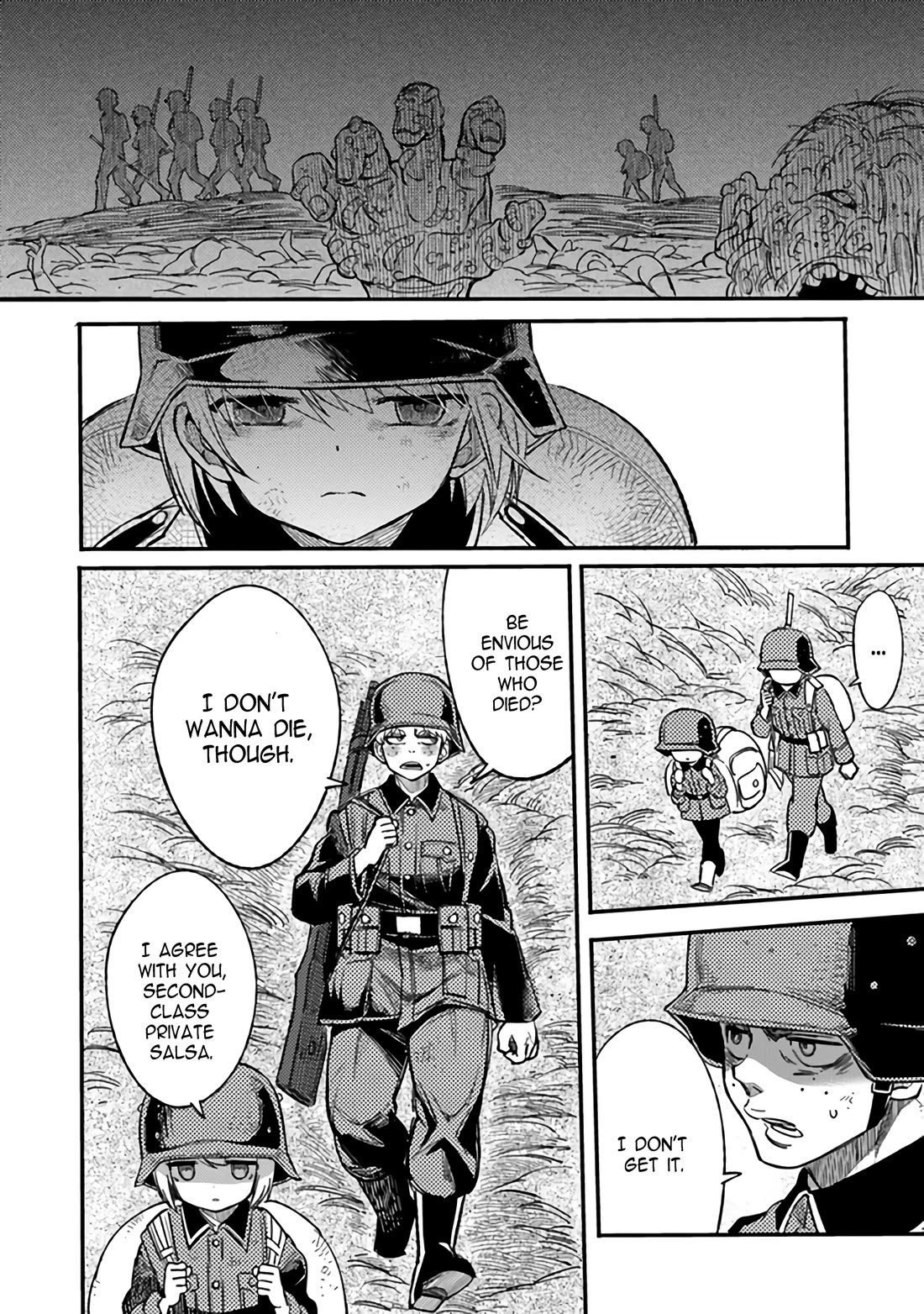 Genderswapped Medic's Battlefield Diary Chapter 4 page 24 - Chapter 4