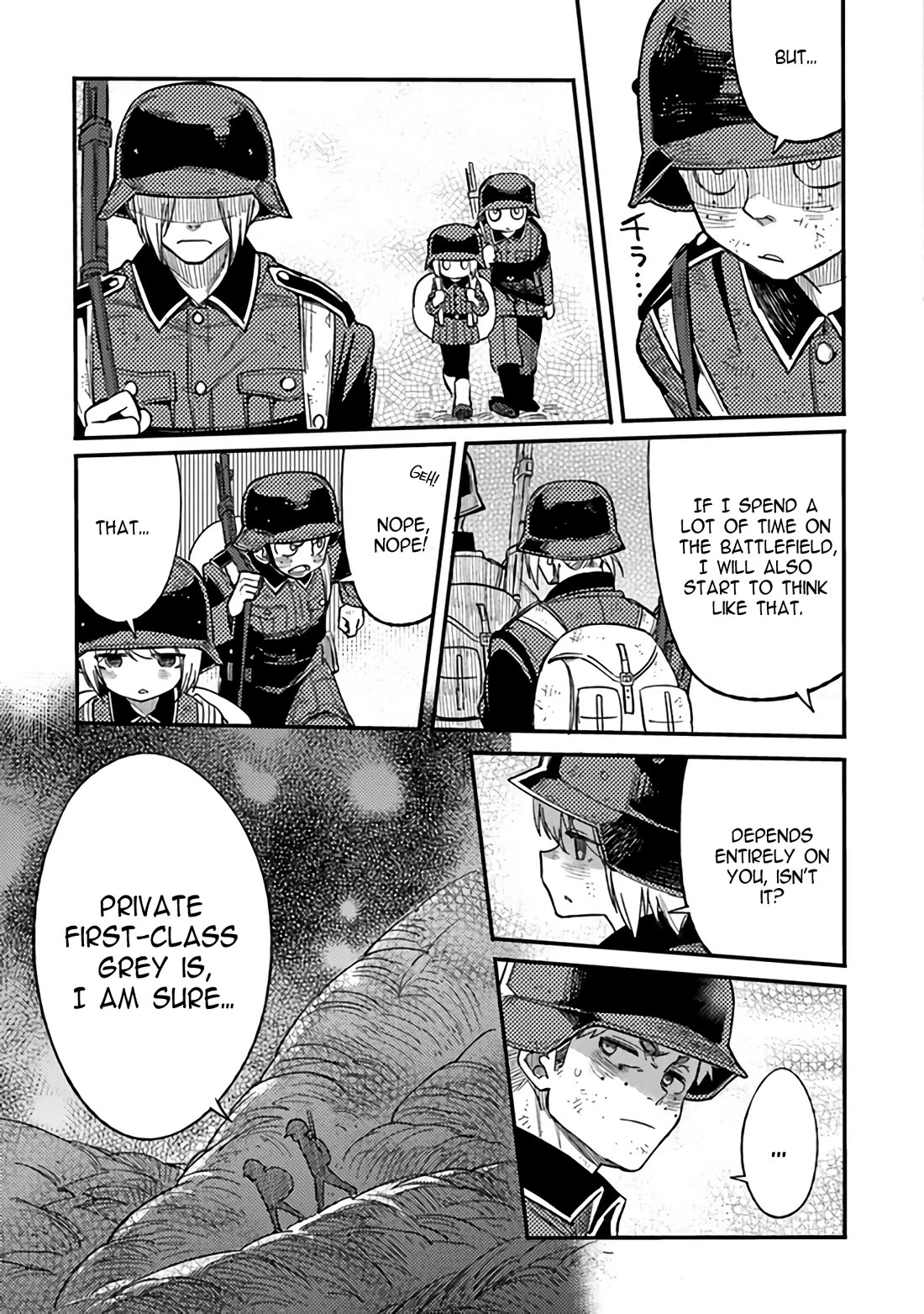 Genderswapped Medic's Battlefield Diary Chapter 4 page 25 - Chapter 4