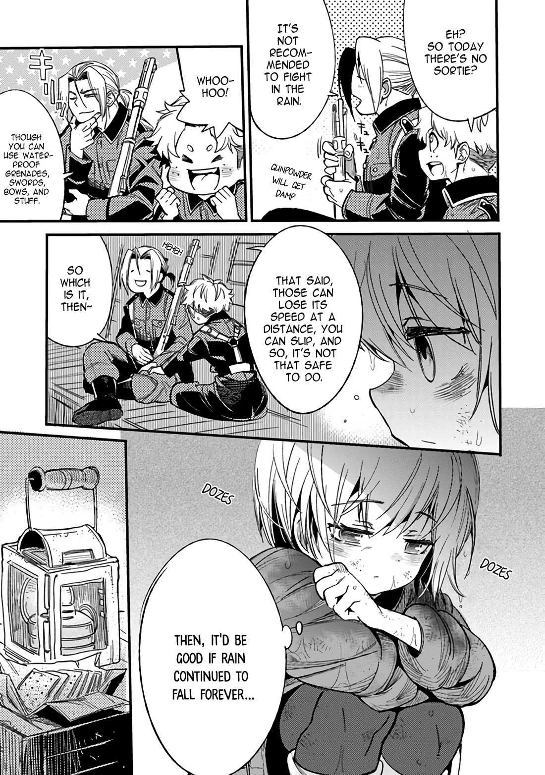 Genderswapped Medic's Battlefield Diary Chapter 4 page 31 - Chapter 4