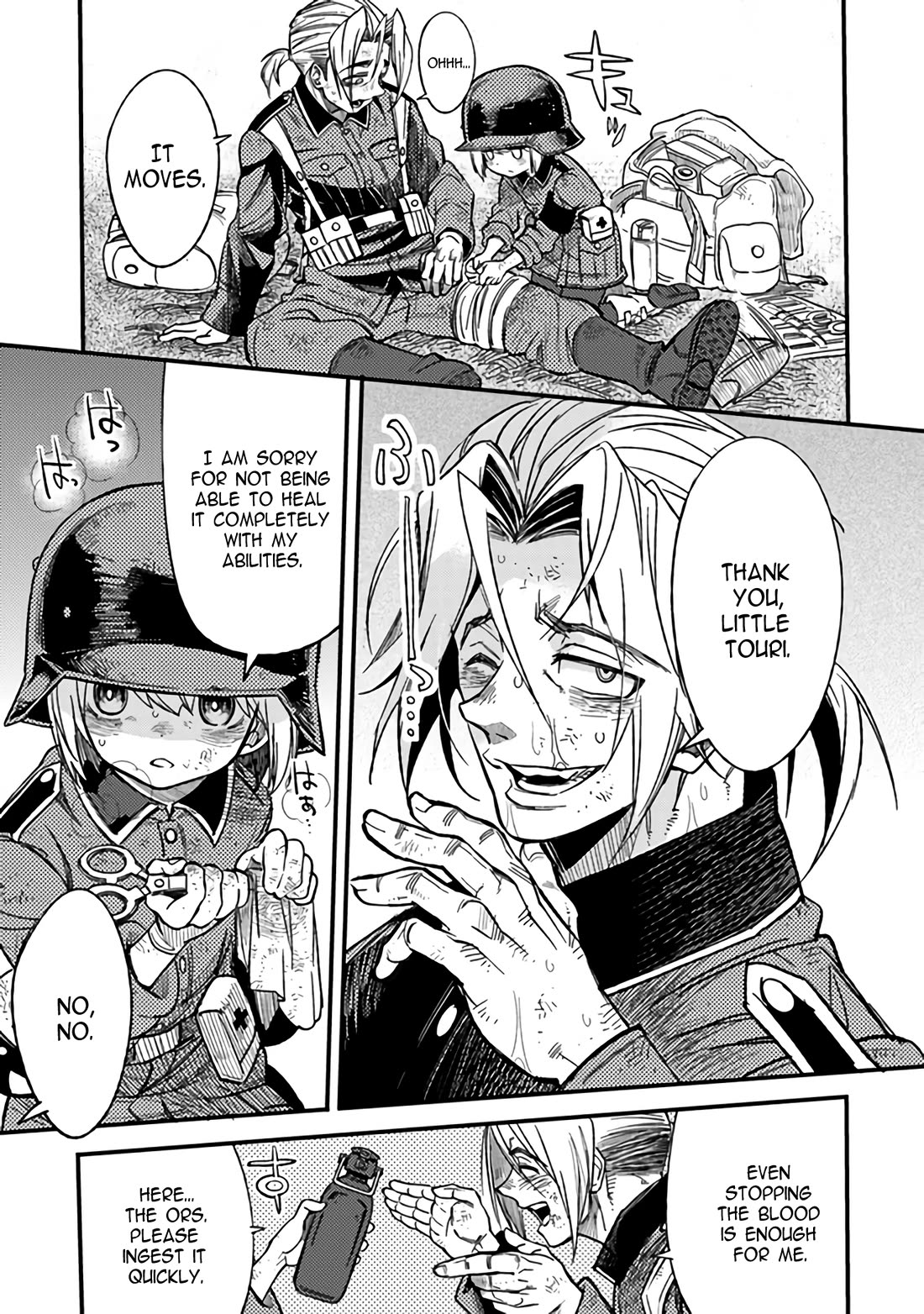 Genderswapped Medic's Battlefield Diary Chapter 4 page 5 - Chapter 4