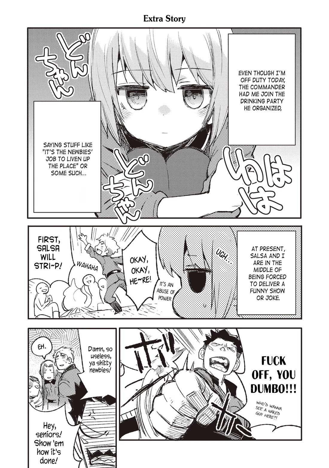 Genderswapped Medic's Battlefield Diary Chapter 5.5 page 1 - Chapter 5.5: Extra Story