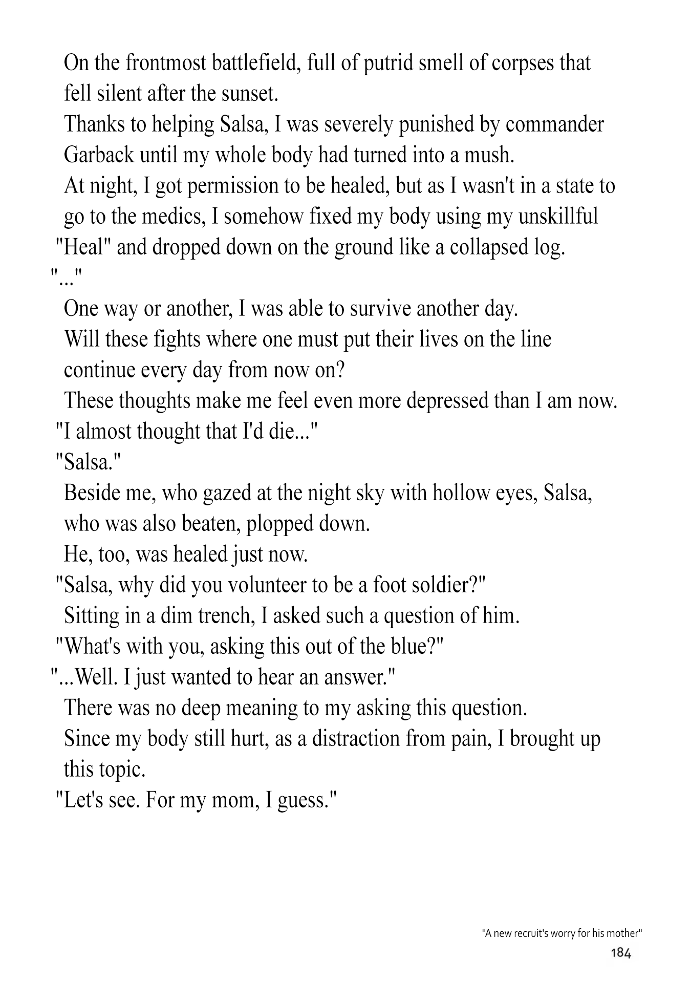 Genderswapped Medic's Battlefield Diary Chapter 5.5 page 10 - Chapter 5.5: Extra Story
