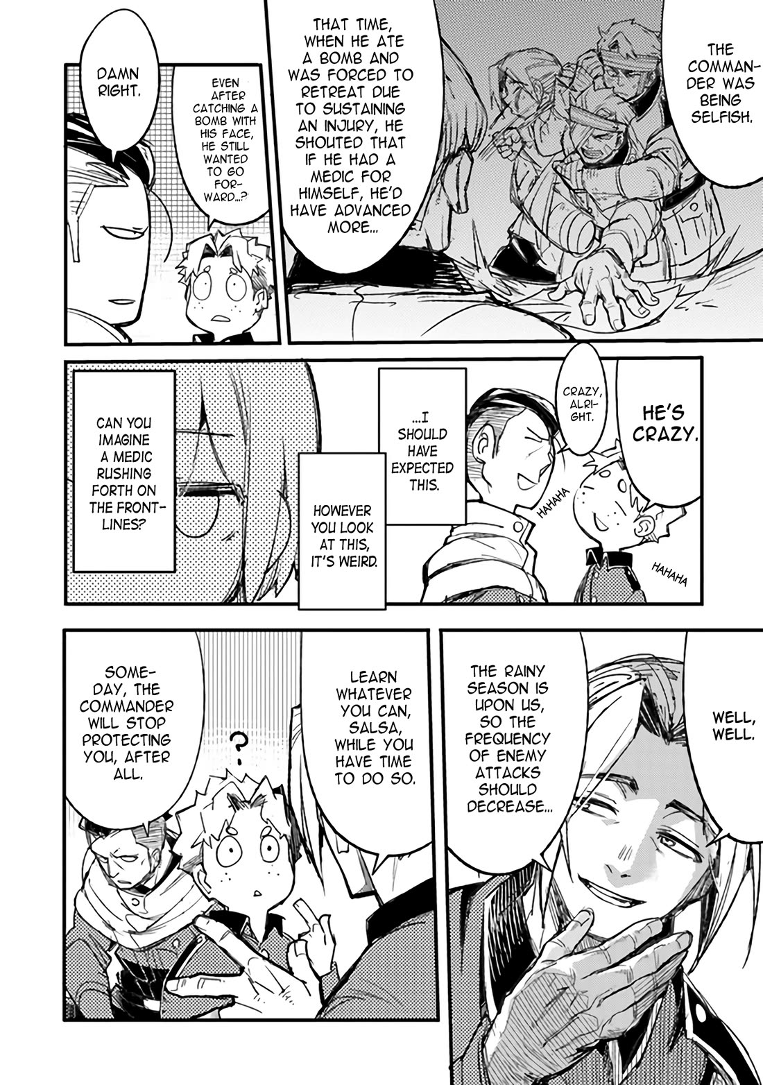 Genderswapped Medic's Battlefield Diary Chapter 5 page 8 - Chapter 5