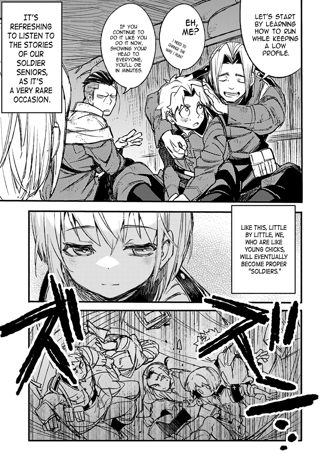 Genderswapped Medic's Battlefield Diary Chapter 5 page 9 - Chapter 5