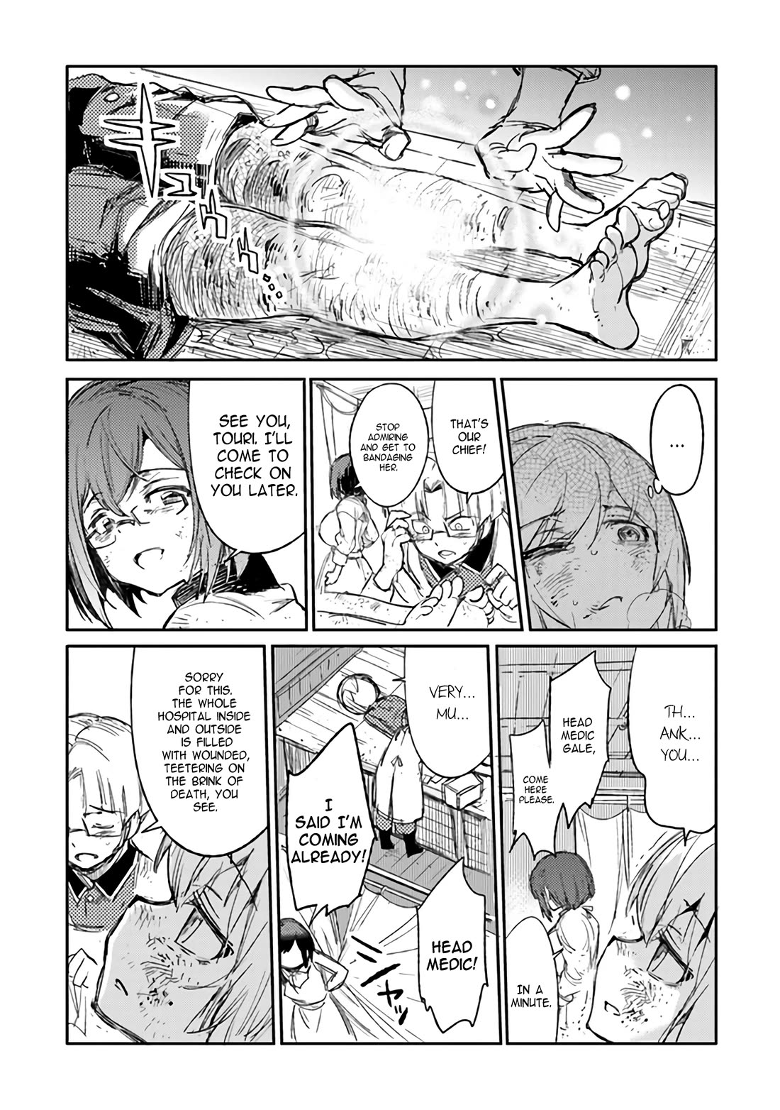 Genderswapped Medic's Battlefield Diary Chapter 6 page 10 - Chapter 6
