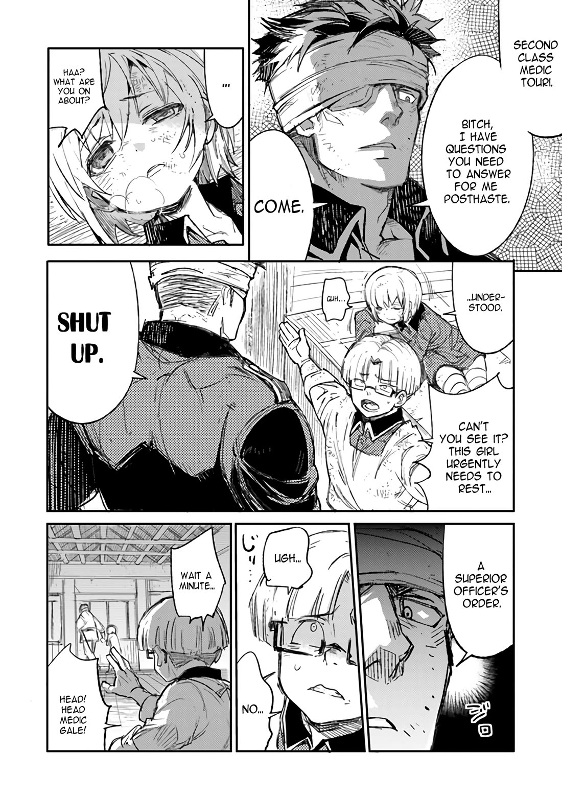 Genderswapped Medic's Battlefield Diary Chapter 6 page 12 - Chapter 6