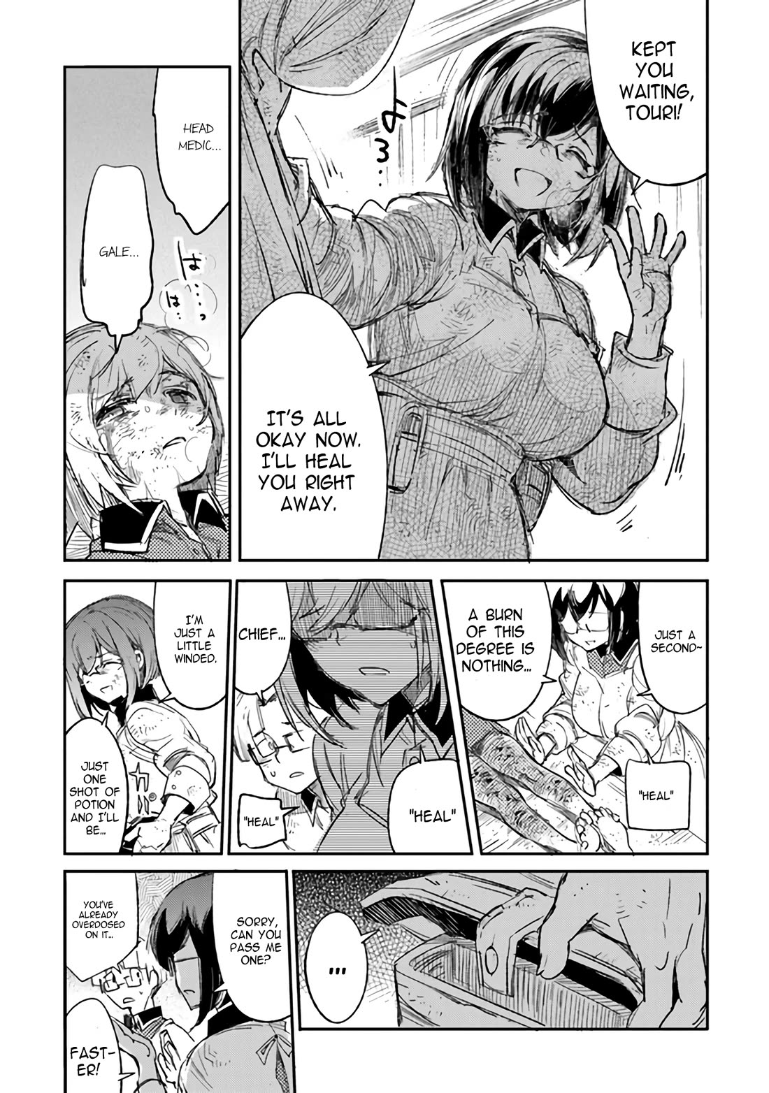 Genderswapped Medic's Battlefield Diary Chapter 6 page 8 - Chapter 6