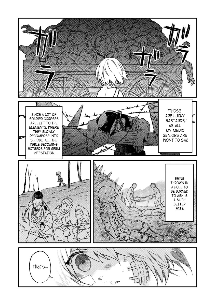 Genderswapped Medic's Battlefield Diary Chapter 7 page 13 - Chapter 7