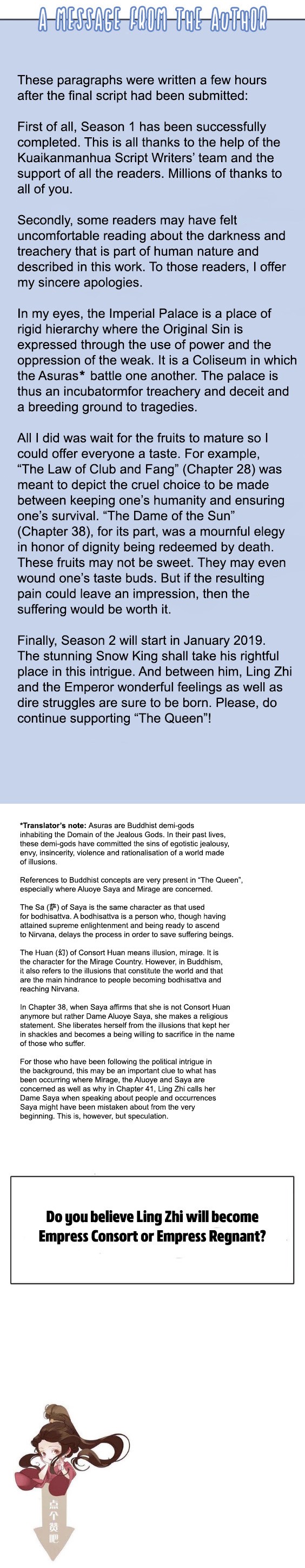 Generation's Queen Ling Chapter 1.45 page 22 - Vol.1 Chapter 45: The Struggle for imperial Power