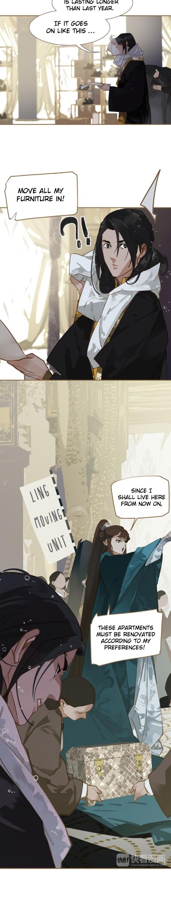 Generation's Queen Ling Chapter 2.3 page 8 - Vol.2 Chapter 3: Secrets of the Bedchamber