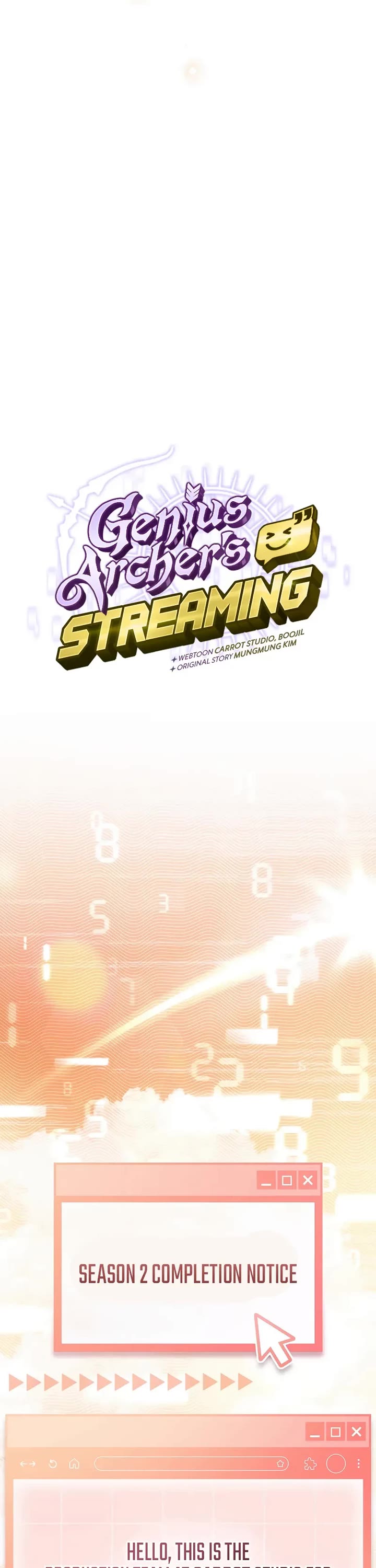 Genius Archer’s Streaming Chapter 100 page 64 - Chapter 100: S2 End