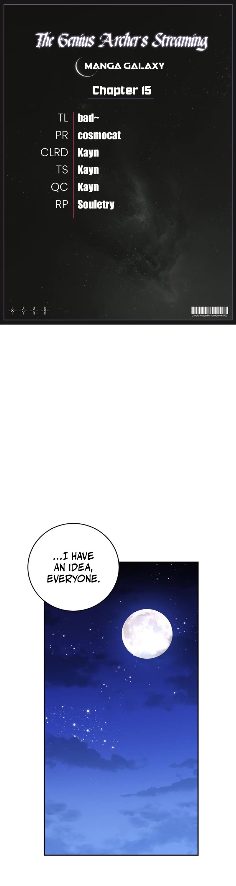 Genius Archer’s Streaming Chapter 15 page 1 - Chapter 15