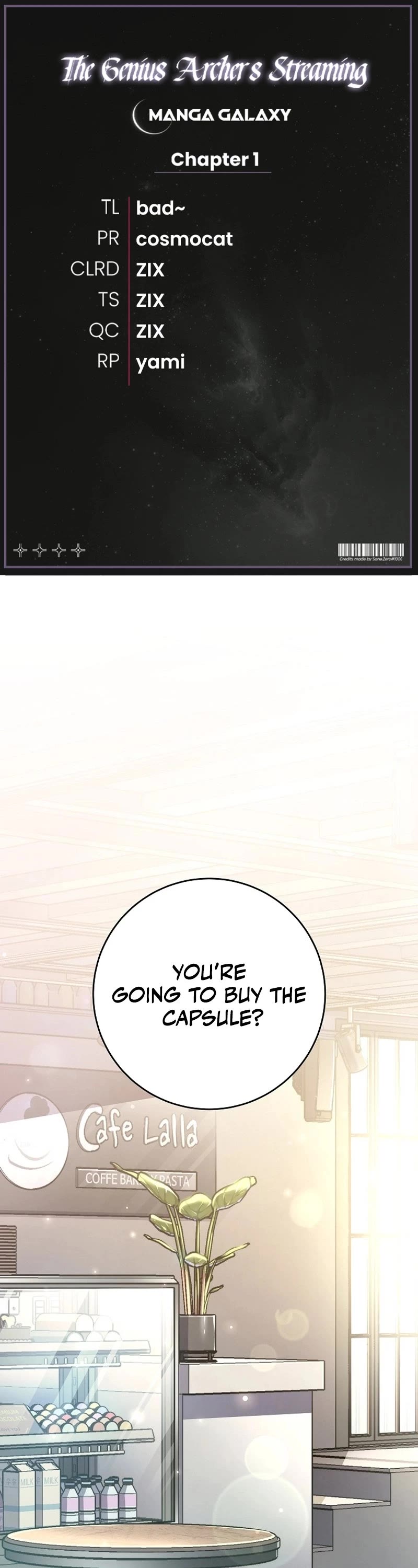 Genius Archer’s Streaming Chapter 2 page 1 - Chapter 2