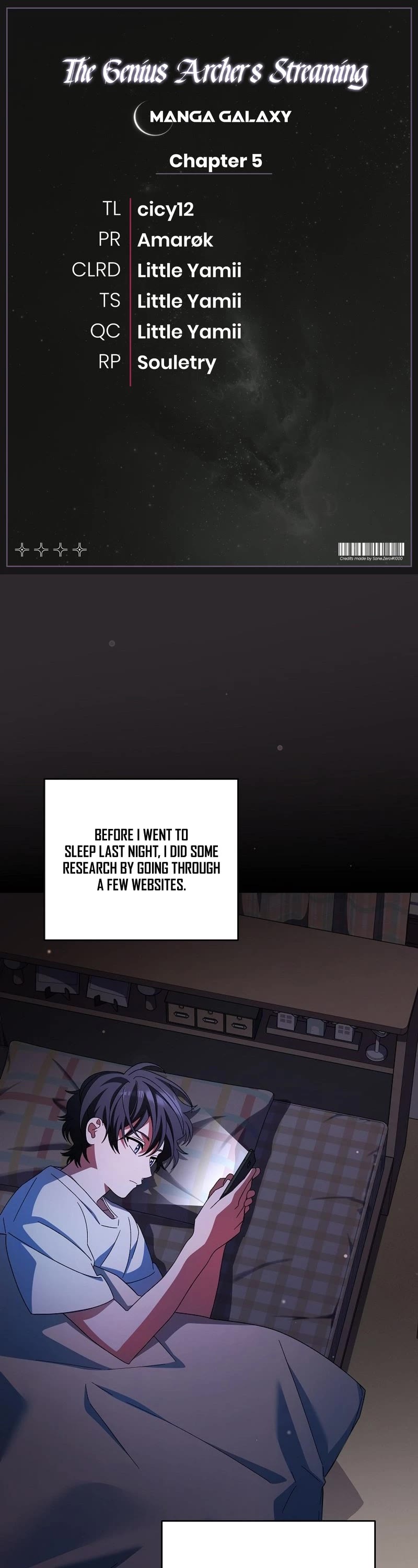 Genius Archer’s Streaming Chapter 5 page 1 - Chapter 5
