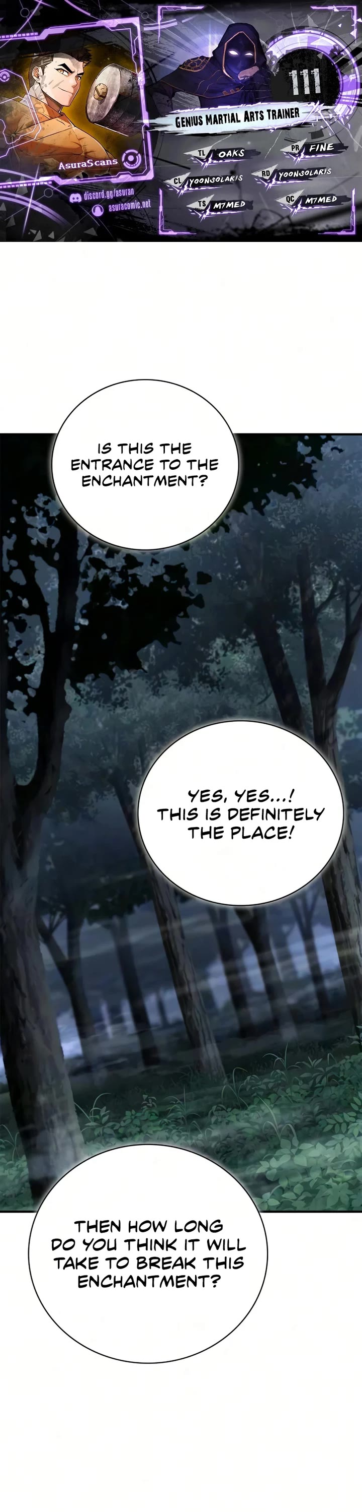 Genius Martial Arts Trainer Chapter 111 page 1 - Chapter 111