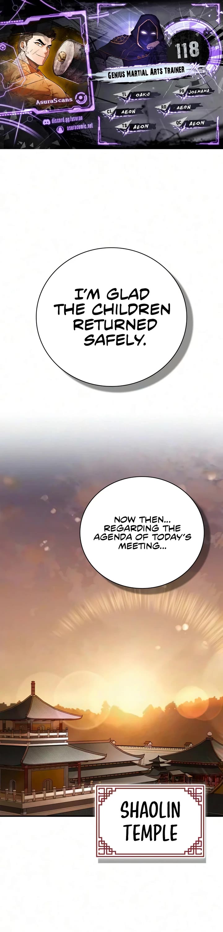 Genius Martial Arts Trainer Chapter 118 page 1 - Chapter 118