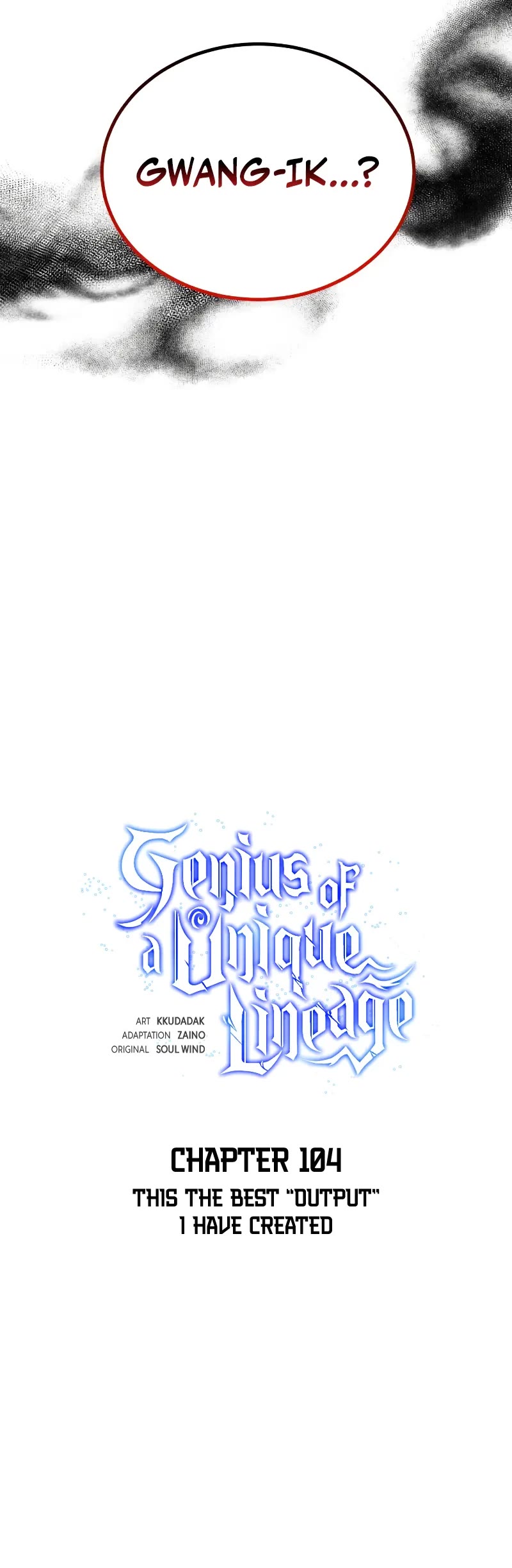 Genius of the Unique Lineage Chapter 104 page 15 - Chapter 104: This the Best “Output” I Have Created