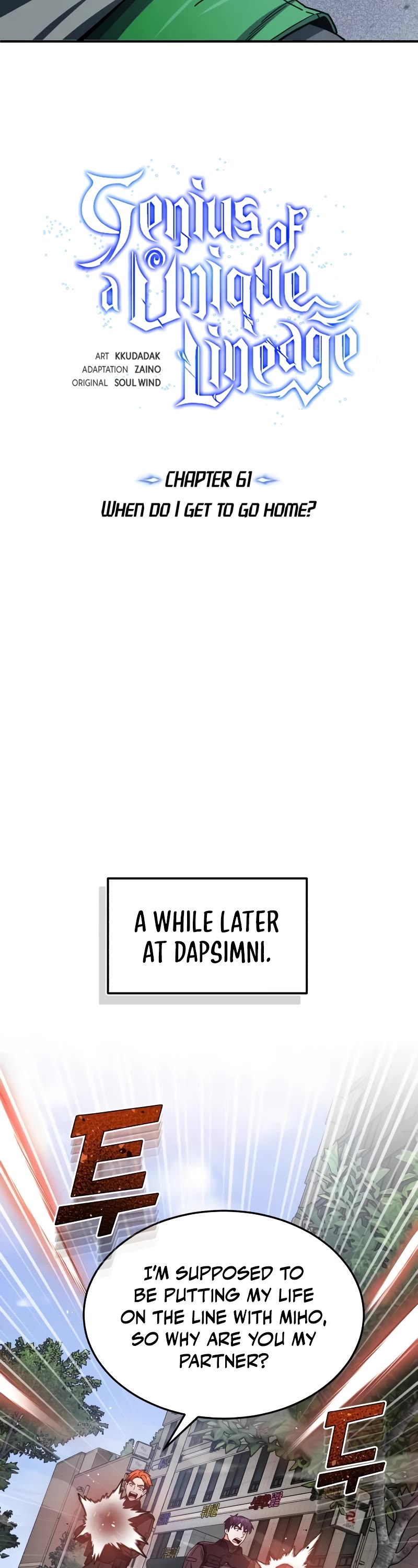 Genius of the Unique Lineage Chapter 61 page 23 - Chapter 61: When do I get to go home?