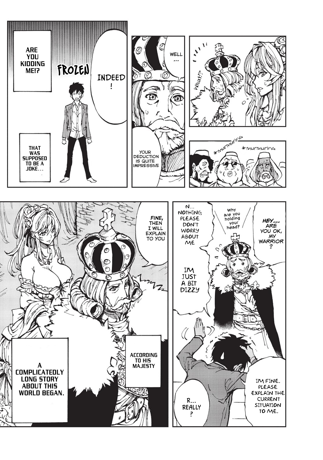 Genjitsushugisha no Oukokukaizouki Chapter 1 page 12 - Chapter 1: The Beginning