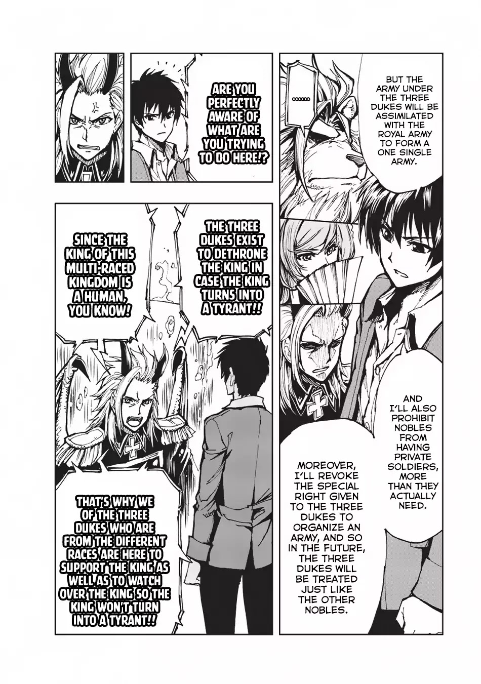 Genjitsushugisha no Oukokukaizouki Chapter 14 page 8 - Chapter 14: The Last Warning