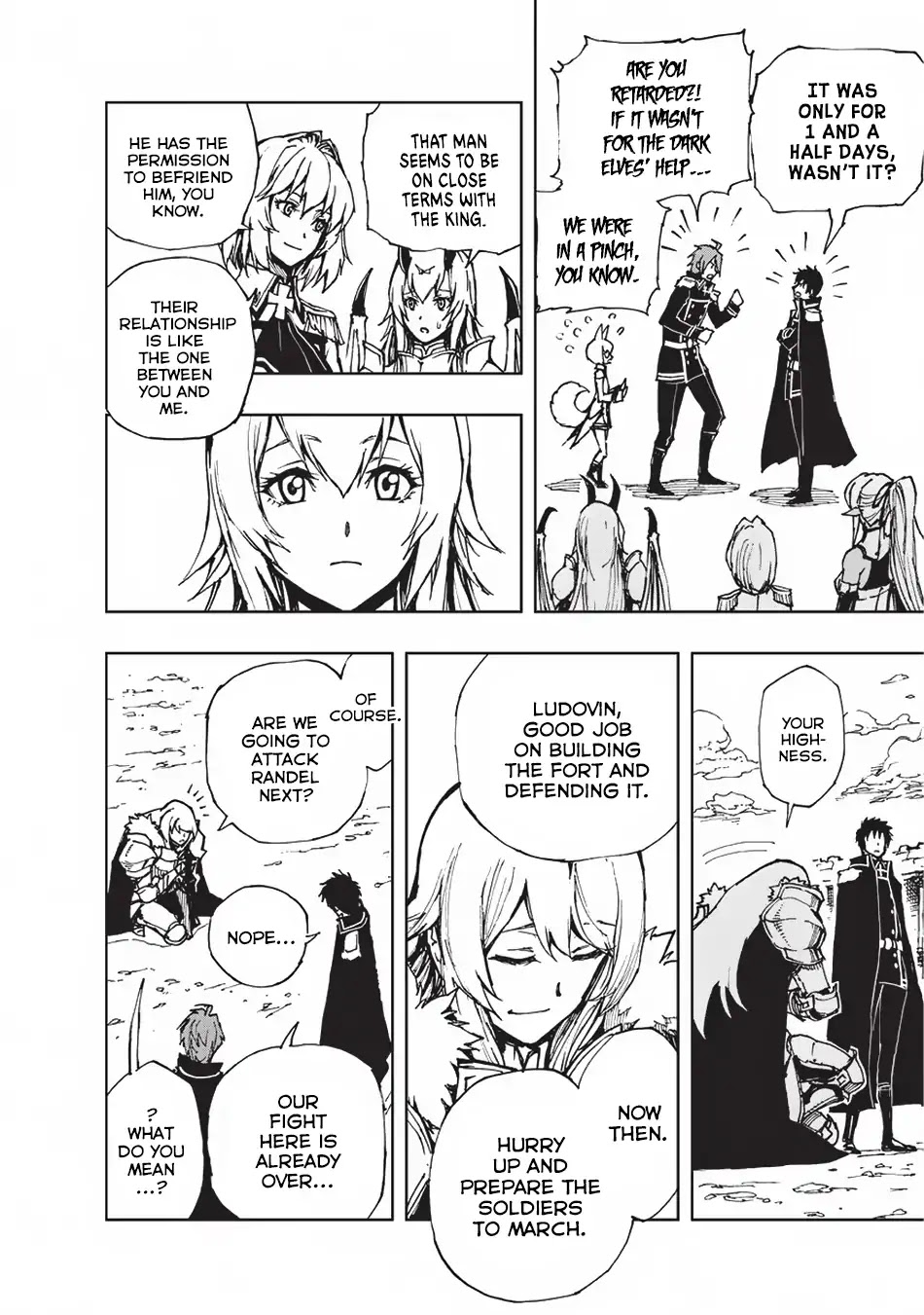 Genjitsushugisha no Oukokukaizouki Chapter 20 page 14 - Chapter 20: Sacrifice the Plum Tree to Preserve the Peach Tree