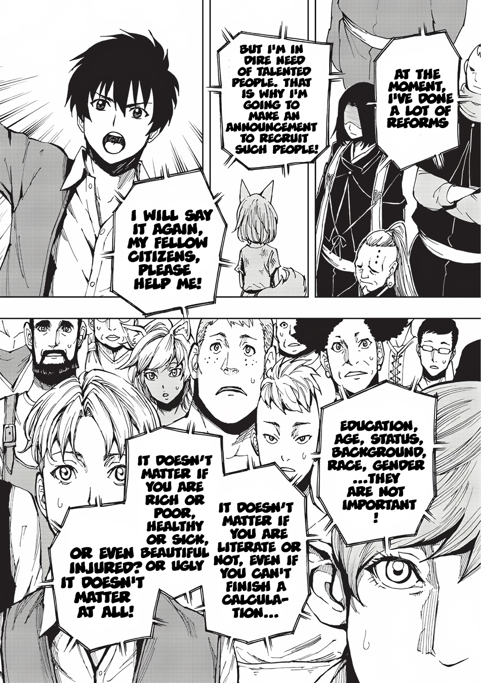 Genjitsushugisha no Oukokukaizouki Chapter 3 page 17 - Chapter 3: First let's begin from XX [1]