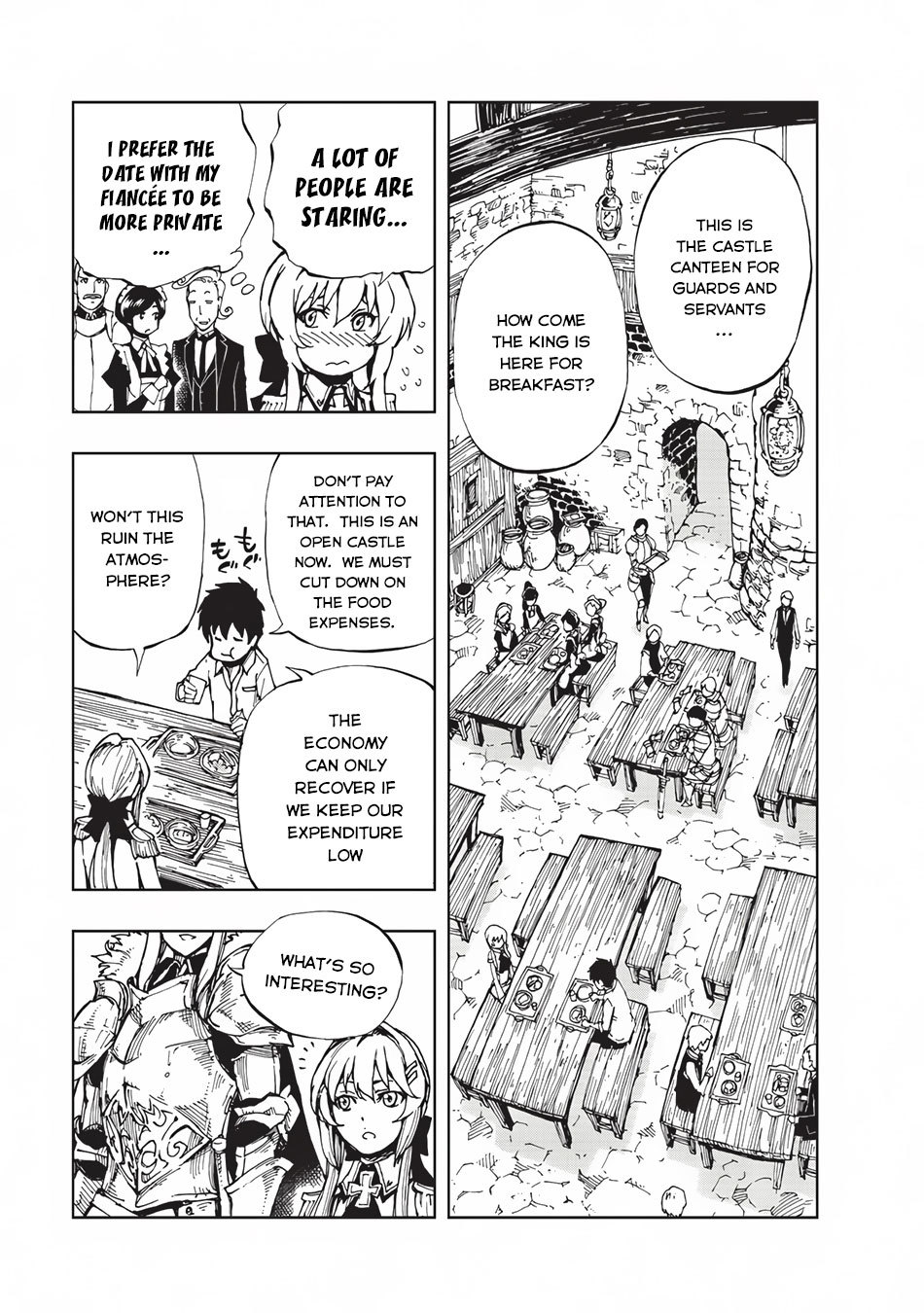 Genjitsushugisha no Oukokukaizouki Chapter 3 page 4 - Chapter 3: First let's begin from XX [1]