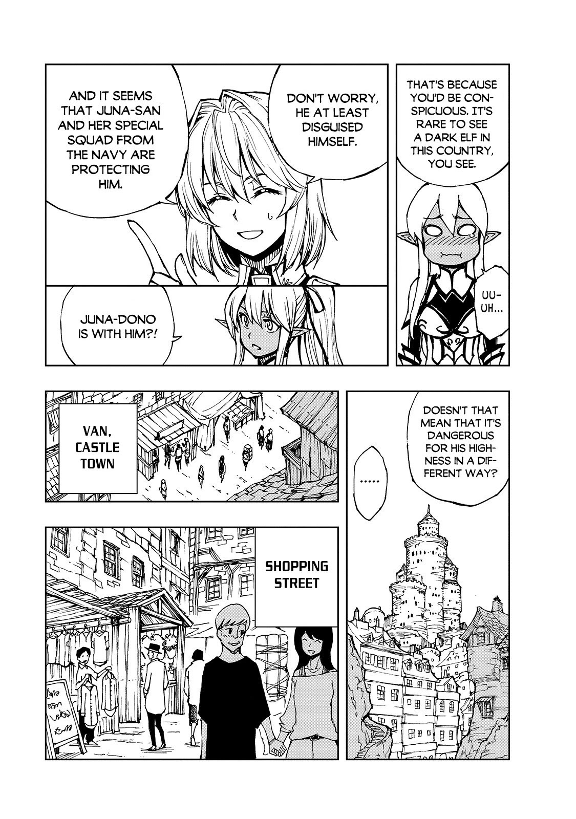 Genjitsushugisha no Oukokukaizouki Chapter 31 page 10 - Chapter 31: An Encounter In The Streets of Van (1)