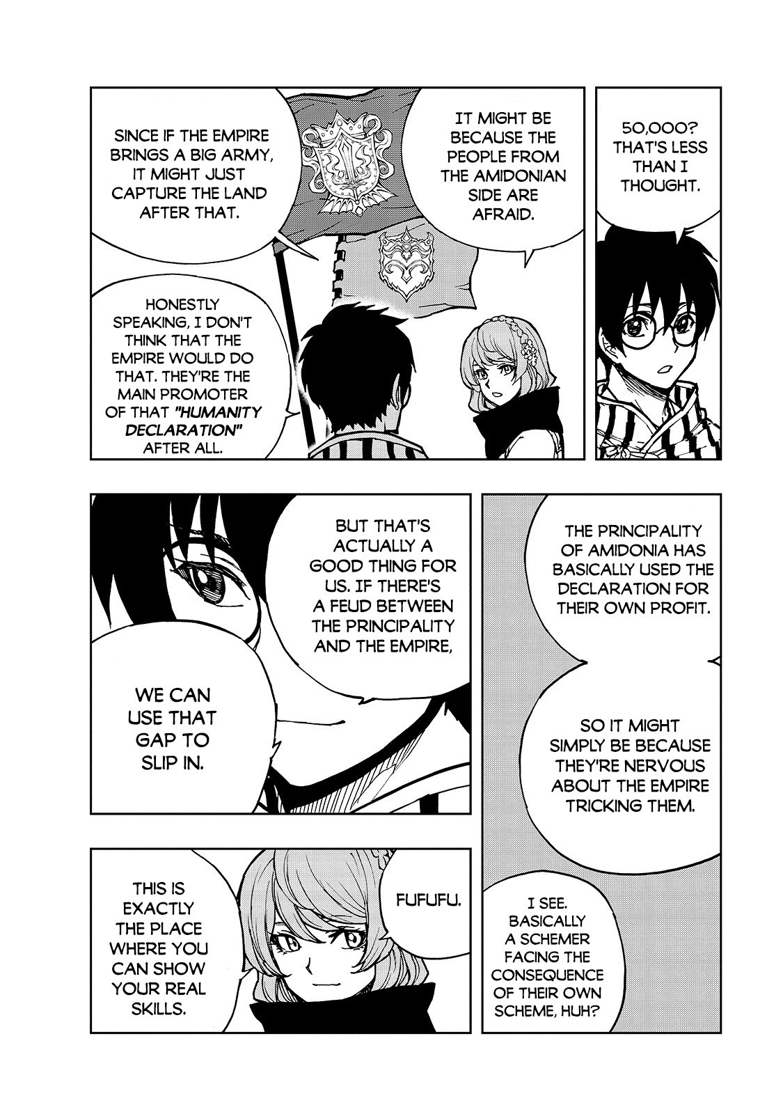 Genjitsushugisha no Oukokukaizouki Chapter 31 page 27 - Chapter 31: An Encounter In The Streets of Van (1)