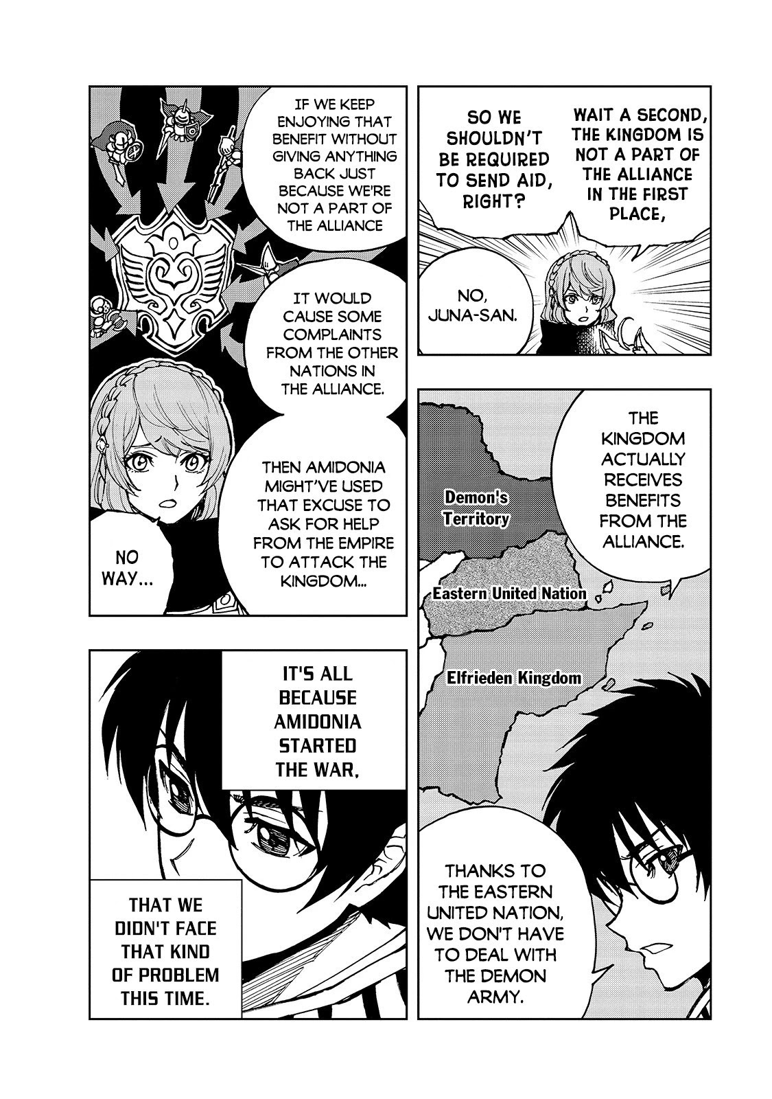 Genjitsushugisha no Oukokukaizouki Chapter 32 page 13 - Chapter 32: An Encounter In The Streets of Van (2)